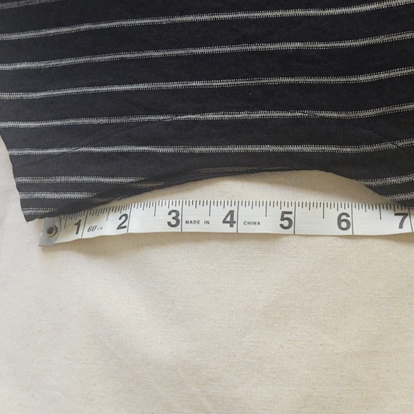 Ichi Antiquites Random Stripes Sleeveless Linen Pullover - Picture 6 of 10